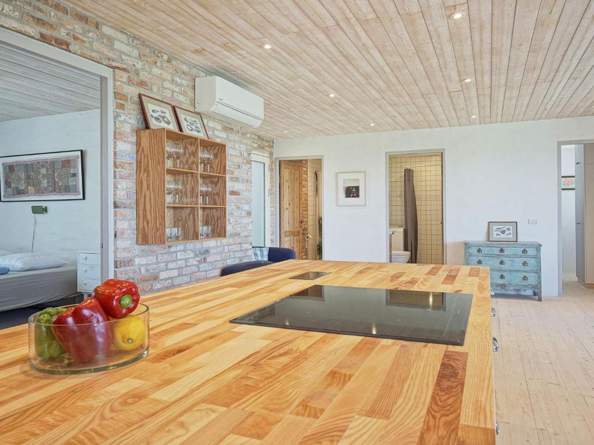 6 Person Holiday Home In Svaneke Bagian luar foto